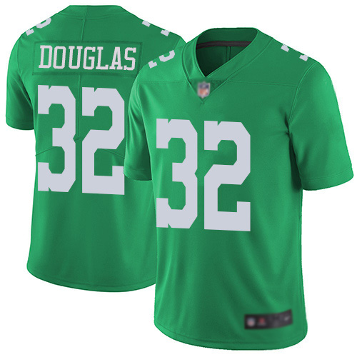Men Philadelphia Eagles #32 Rasul Douglas Limited Green Rush Vapor Untouchable NFL Jersey Football->nfl t-shirts->Sports Accessory